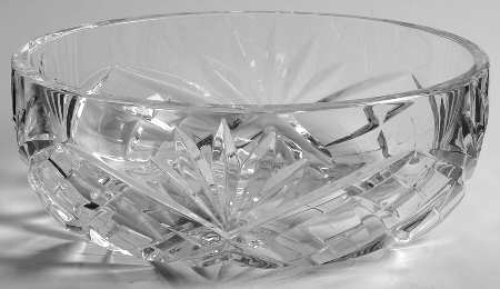 Chantilly Clear 8" Round Bowl