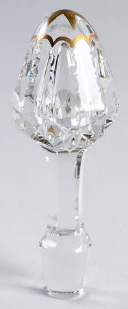 Excellence (Gold Trim) Stopper for Handled Wine Decanter