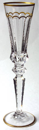Excellence (Gold Trim) Fluted Champagne