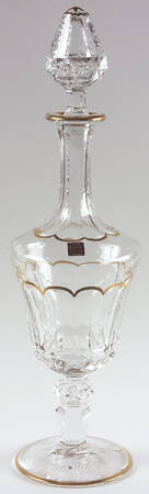 Excellence (Gold Trim) Wine Decanter & Stopper