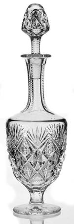 Florence (Pineapple Cut) Cordial Decanter & Stopper
