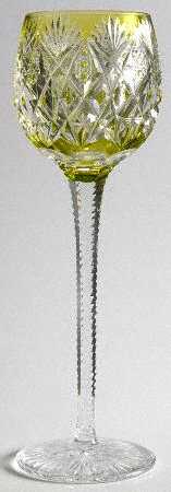 Florence (Pineapple Cut) Chartreuse Wine Hock