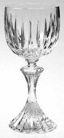 Fontainebleau Clear (Cut) Burgundy Wine