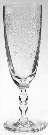 Jardin D'Eden Engraved Fluted Champagne