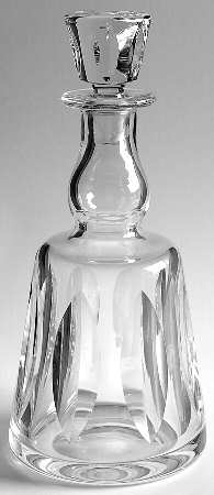 Jersey (Cut) Decanter & Stopper