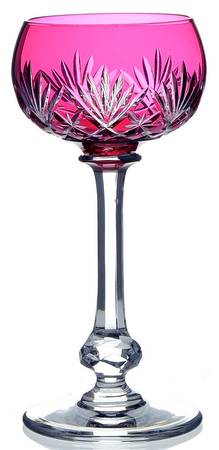 Massenet Clear (Cut) Amethyst Hock Wine