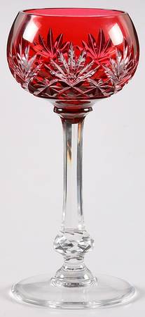 Massenet Clear (Cut) Red Hock Wine