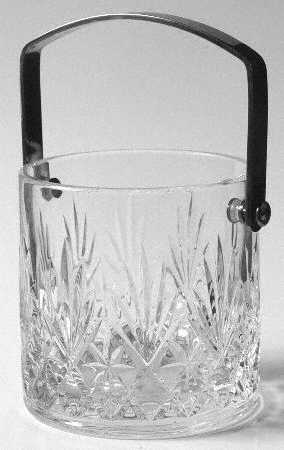 Massenet Clear (Cut) Ice Bucket with Detachable Handle