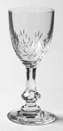 Massenet Clear (Cut) Cordial Glass