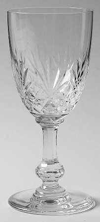 Massenet Clear (Cut) Burgundy Wine