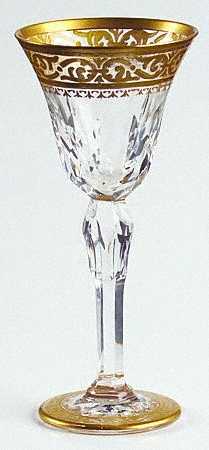 Stella (Gold Encrusted) Cordial Glass