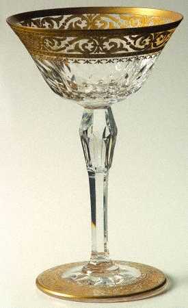 Stella (Gold Encrusted) Champagne/Tall Sherbet