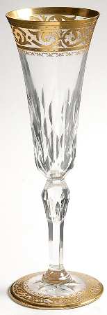 Stella (Gold Encrusted) Fluted Champagne