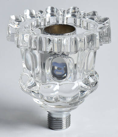 Thistle Cup for Hurricane Lamp