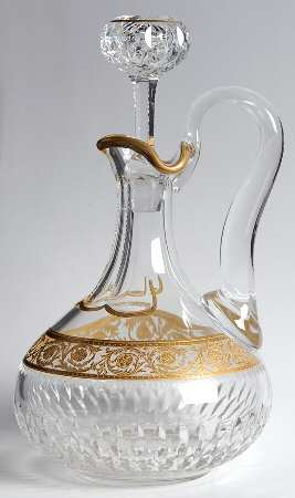 Thistle Handled Wine Decanter & Stopper