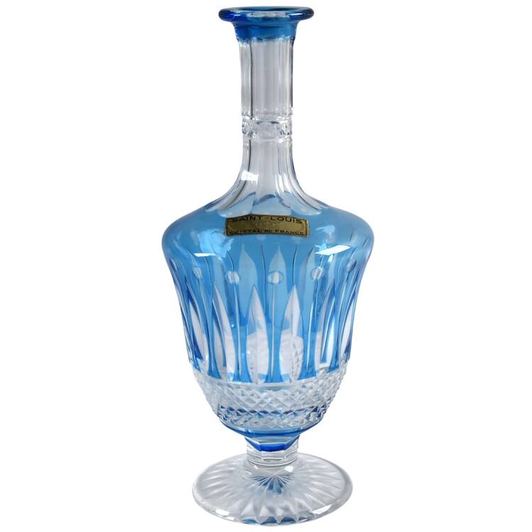 Tommy Sky Blue Cordial Decanter No Stopper