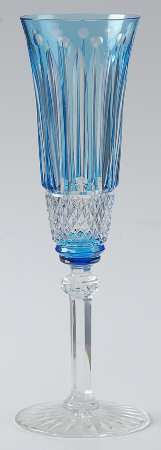 Tommy Sky Blue Fluted Champagne