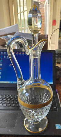 Trevi Handled Wine Decanter & Stopper