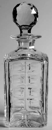 Clifton Park Square Decanter with Stopper