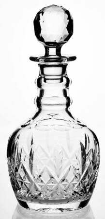 Glencoe Clear Wine Decanter & Stopper by Stuart