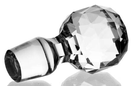 Glencoe Clear Stopper for Wine Decanter