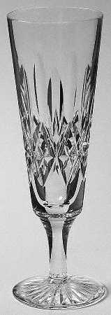 Glencoe Clear Fluted Champagne