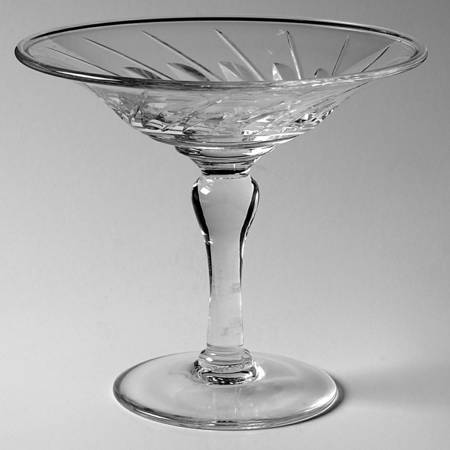 Lyric Round Compote (Height X Width)