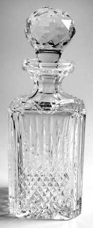 Manhattan Square Decanter with Stopper