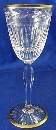 Senator Gold Wine Glass