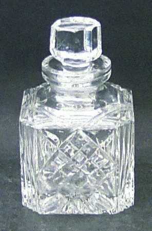 Shaftesbury Square Perfume Bottle & Stopper