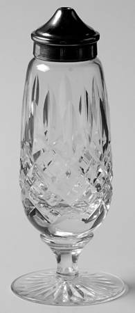 Shaftesbury Footed Pepper Shaker with Metal Lid