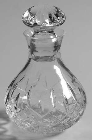 Shaftesbury Round Perfume Bottle & Stopper