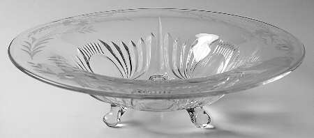 Salina 12" 3-Toed Footed Bowl