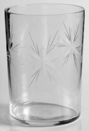 Six Point Star (Stem #4151) 9 Oz Flat Tumbler by Susquehanna