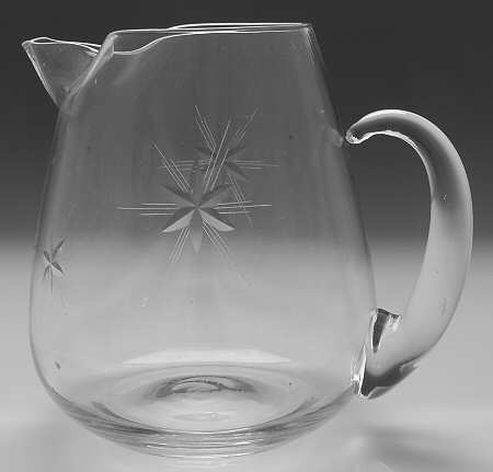 Six Point Star (Stem #4151) 80 Oz Pitcher