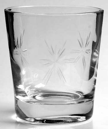 Six Point Star (Stem #4151) 7 Oz Flat Tumbler