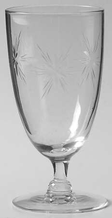 Six Point Star (Stem #4151) Juice Glass by Susquehanna