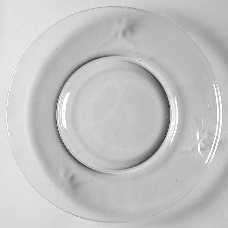 Six Point Star (Stem #4151) Luncheon Plate by Susquehanna