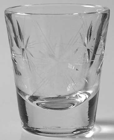 Six Point Star (Stem #4151) Shot Glass