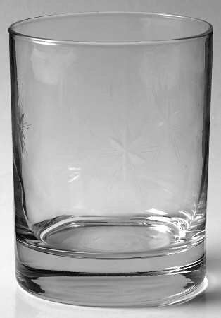 Six Point Star (Stem #4151) Double On the Rocks Glass