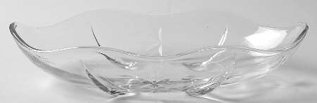 Six Point Star (Stem #4151) 9" Oval Relish