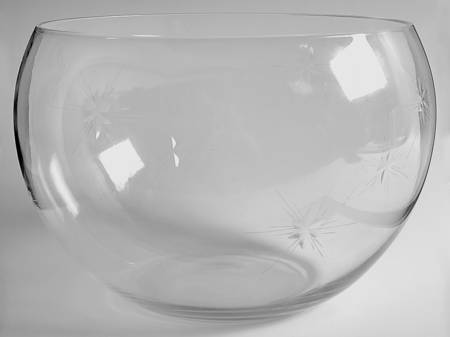 Six Point Star (Stem #4151) Punch Bowl