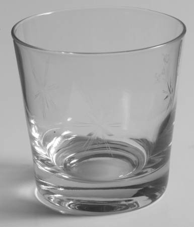 Six Point Star (Stem #4151) 8 Oz Flat Tumbler