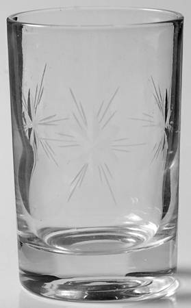 Six Point Star (Stem #4151) 4 Oz Flat Tumbler