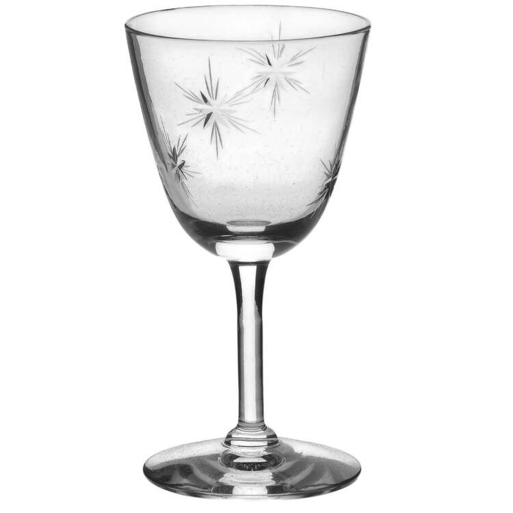 Six Point Star (Stem #61) Cordial Glass