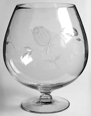 Tea Rose (Stem S200) Large Brandy Glass