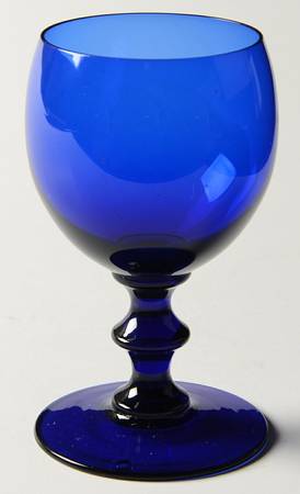 Nybro Cobalt Blue Wine