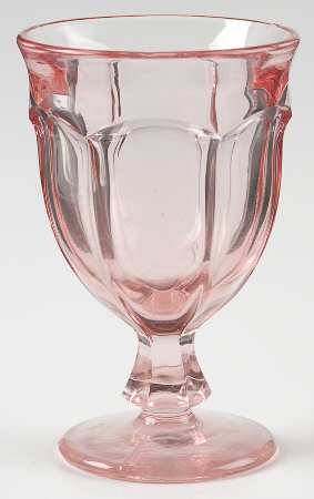 Maison Pink Wine Glass