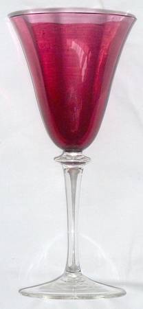 Garda Rose (Straight Optic) Wine Glass