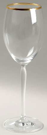 Carisma Gold Wine Glass